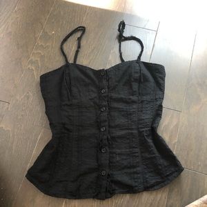 Black Corset Top